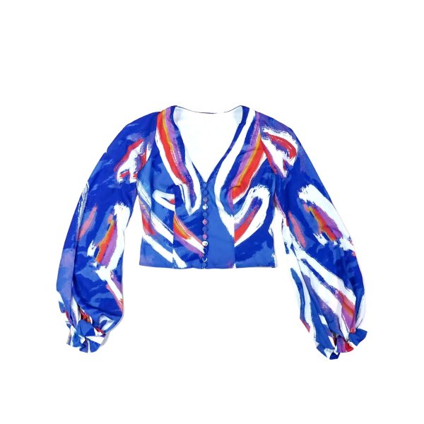 Goldbracelet Top-puff long sleeves