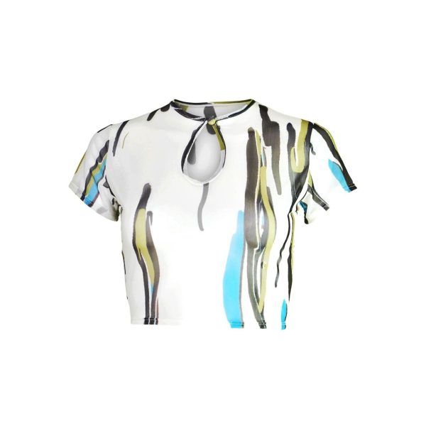 The Goldbracelet Crop Top - green