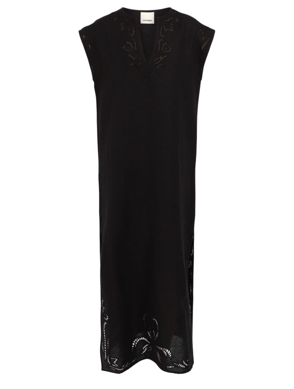 long skirt-black