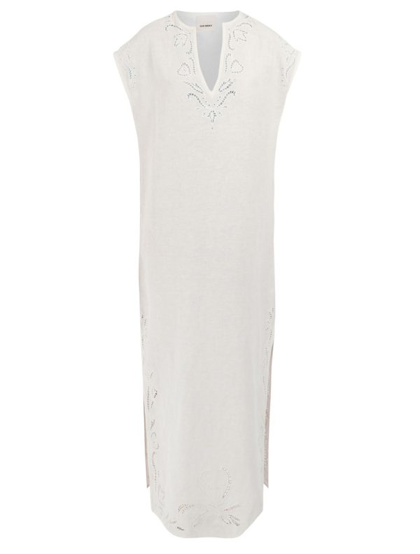 long skirt-white