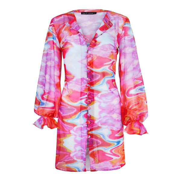 The Goldbracelet Top-puff long sleeves